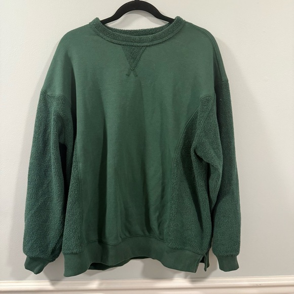 American Eagle Aerie Tres Chic Chenille Sweatshirt - Small - Picture 3 of 6